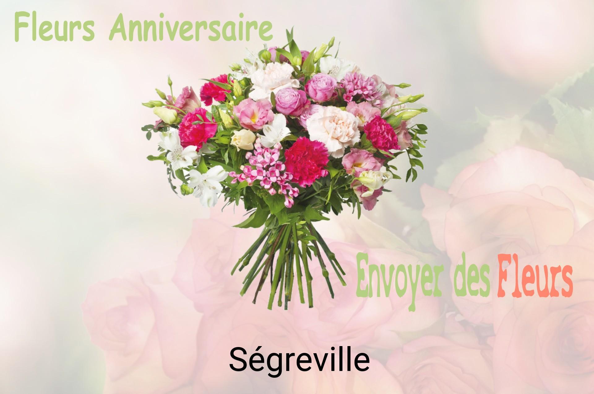 Bouquet de fleurs d’anniversaire livré à Ségreville