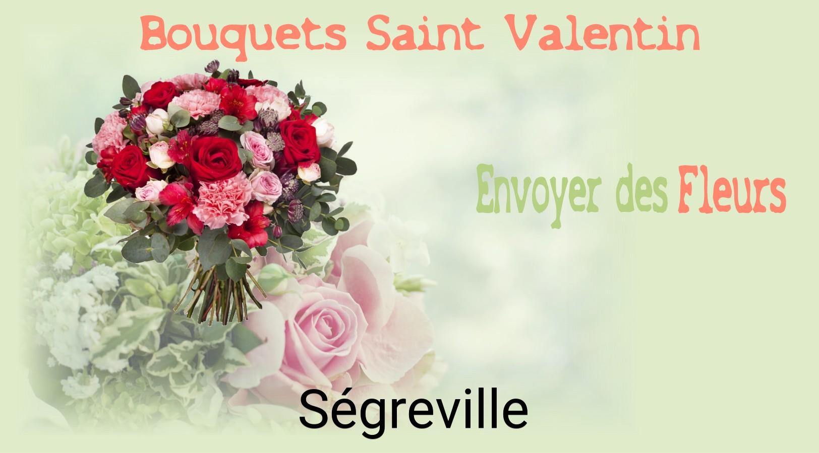 Roses de Saint-Valentin livrées à Ségreville